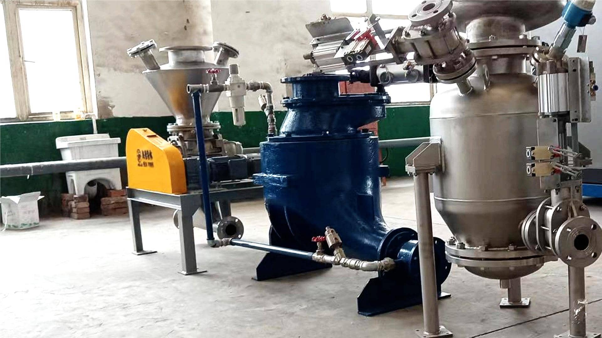 树脂粉气力输送