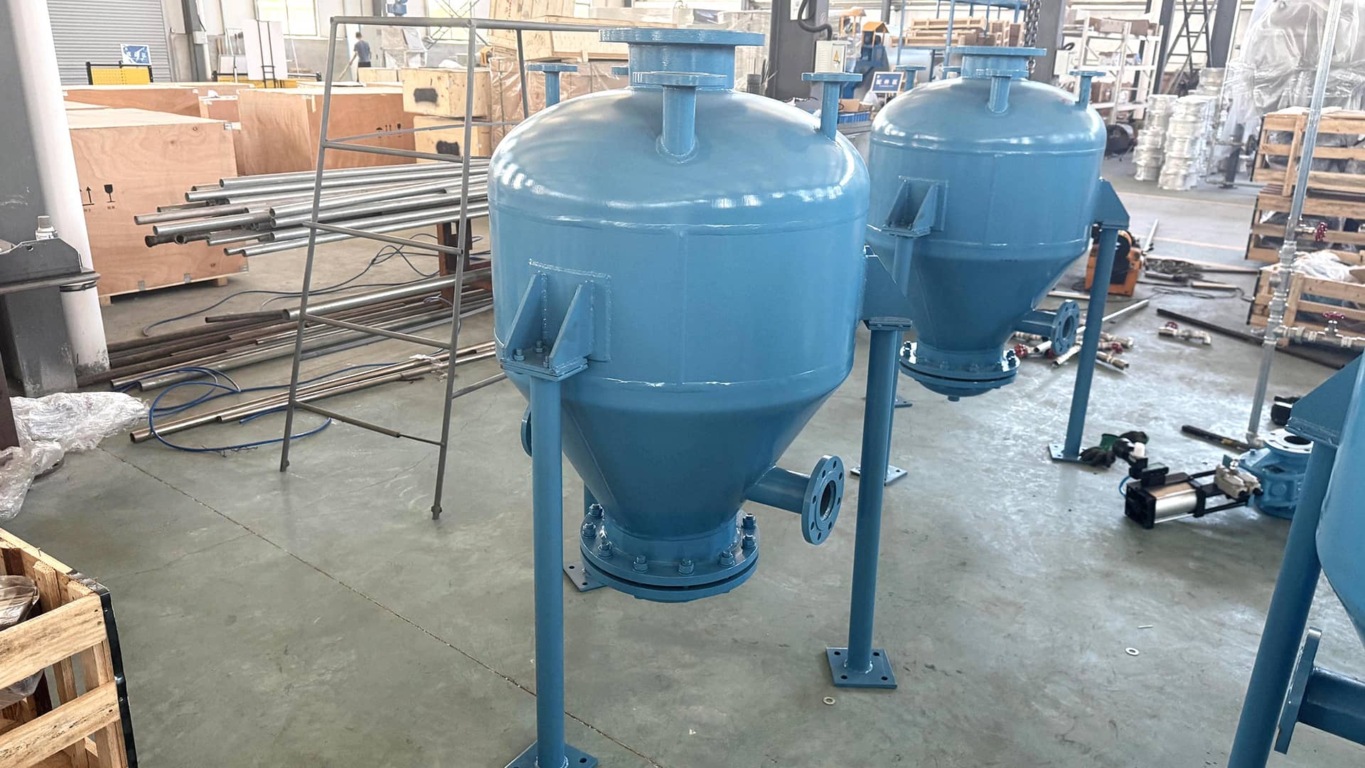 水泥生料气力输送