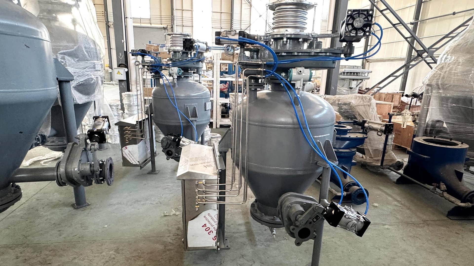 水泥粉煤灰气力输送