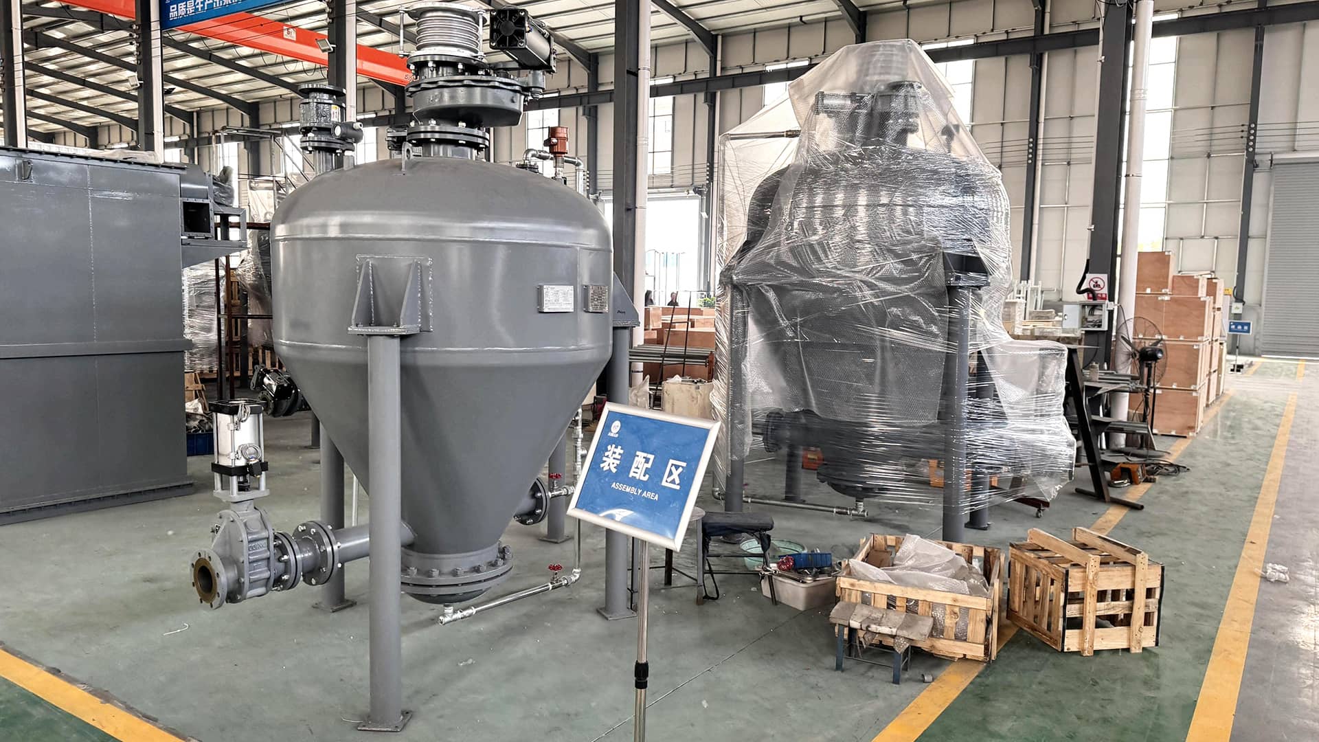 海藻渣颗粒气力输送