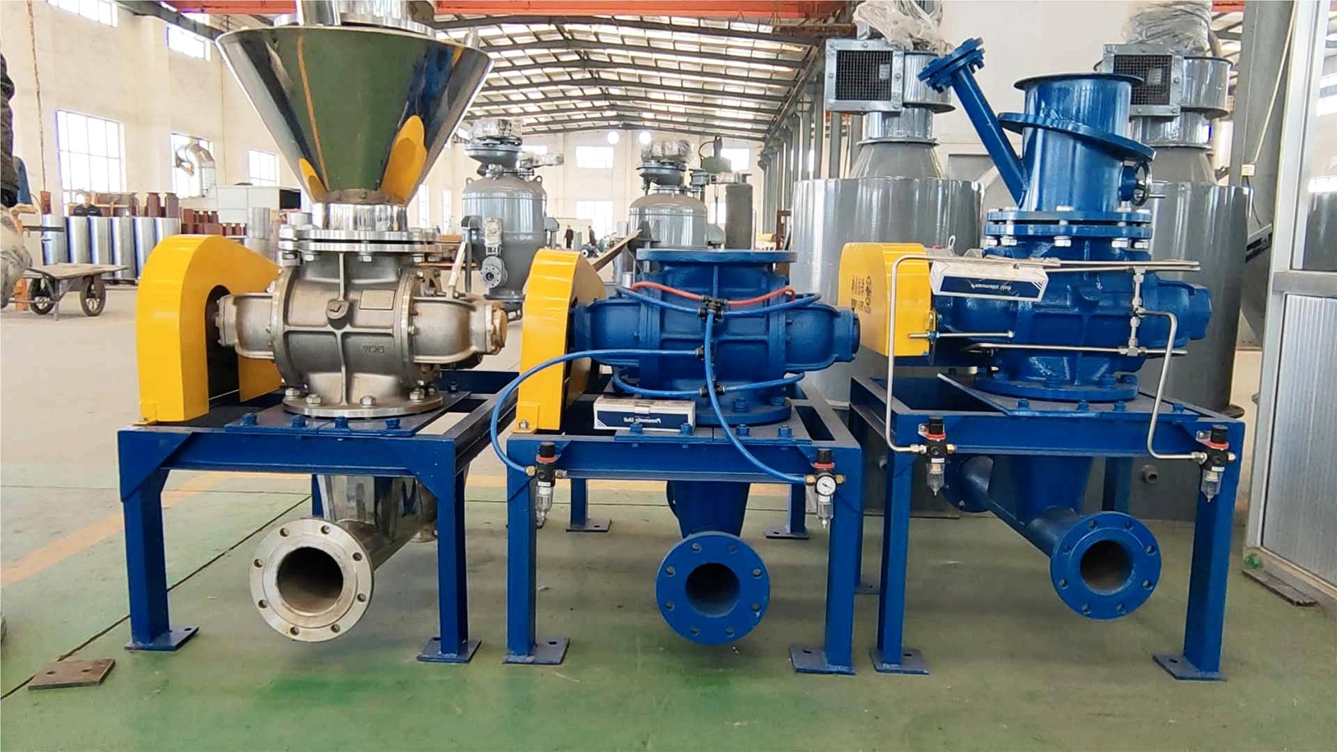 氯化聚乙烯气力输送