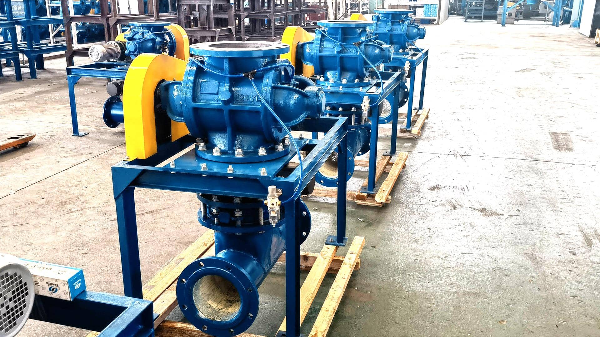 污泥颗粒气力输送