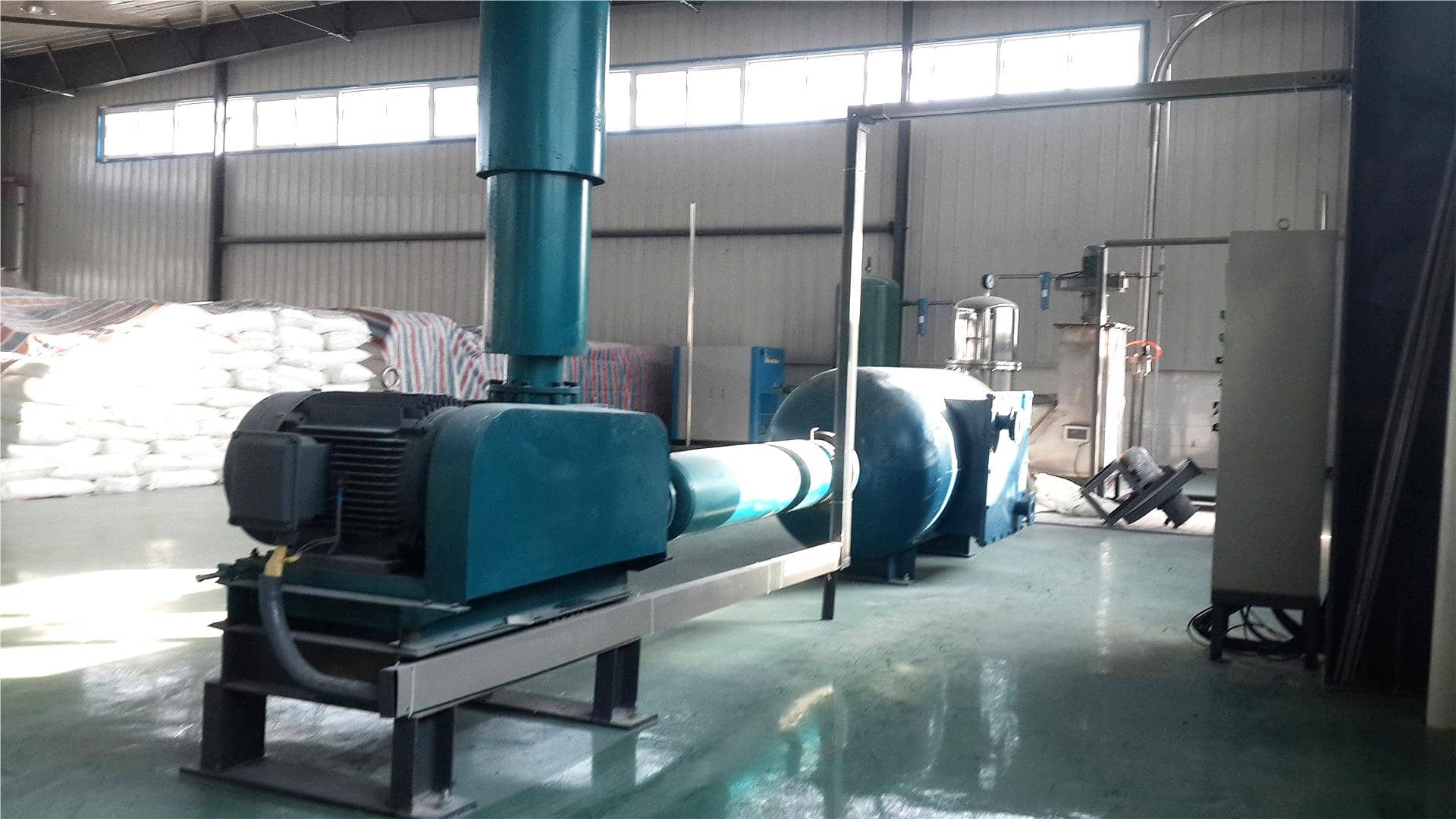 氟硫石灰石气力输送